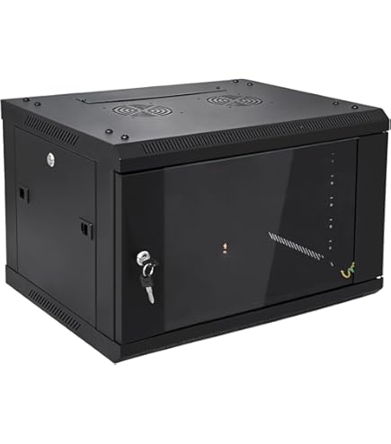 6RU 19" 600mm x 600mm Wall Mount Data Cabinet
