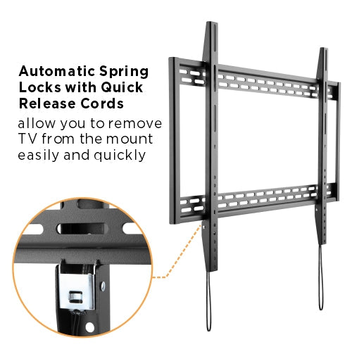 Brateck Fixed TV Wall Mount | 60–100" | 100kg – image 2