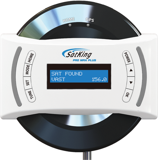SatKing Pro Max Plus Fully Automatic Motorised Satellite TV System | Caravan & RV VAST Antenna