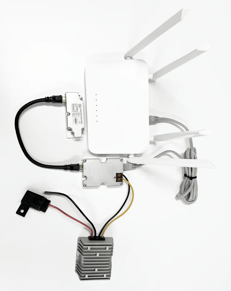 Starlink Gen3 12v Conversion Kit (complete) With Ruijie 12v Router PLUS Gen3 Mount Adapter