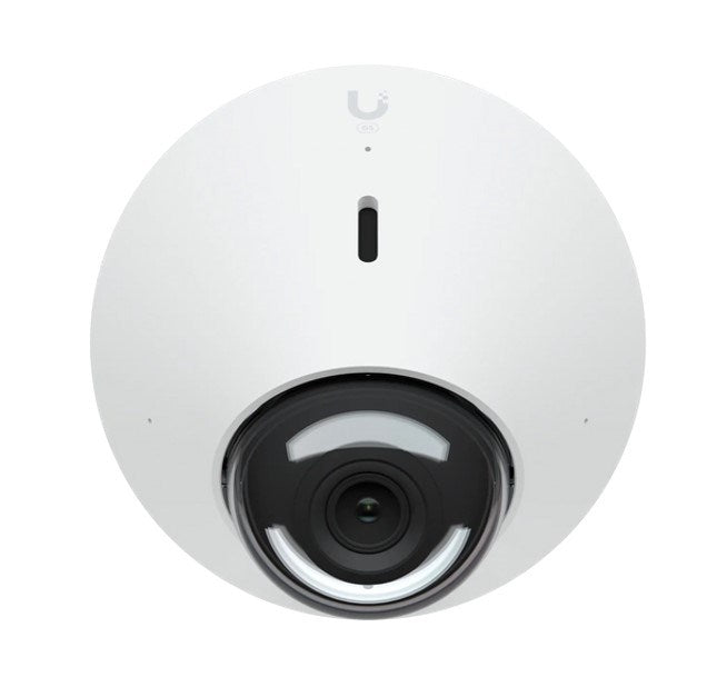 Ubiquit UniFi Protect Cam Dome Camera G5, 2K HD PoE Ceiling Camera, Polycarbonate Housing, Partial Outdoor Capable, Vandal resistant