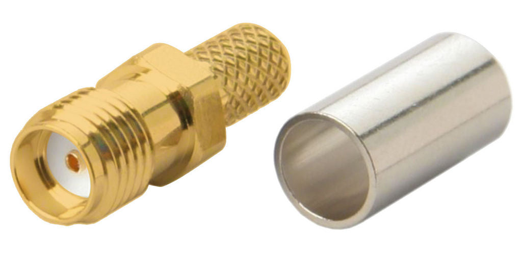 SMA Female Crimp Connector for LMR240