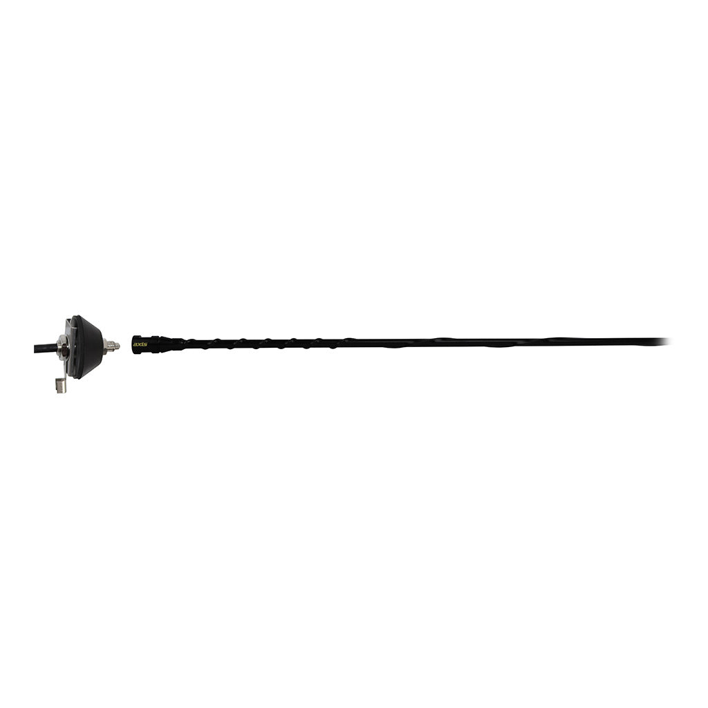 Axis FM2 1.54 m AM/FM helical antenna kit with mounting base