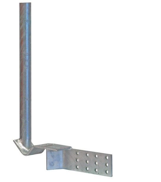 Digitek Single Arm Gutter Mount - Galvanised