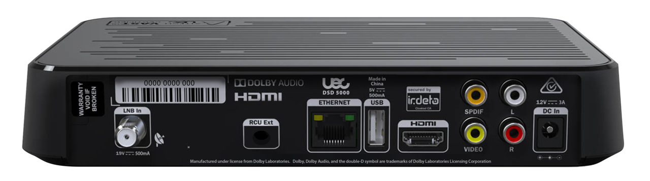 UEC DSD5000 VAST Satellite Receiver