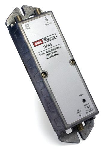 Kingray DA43 43dB TV distribution amplifier