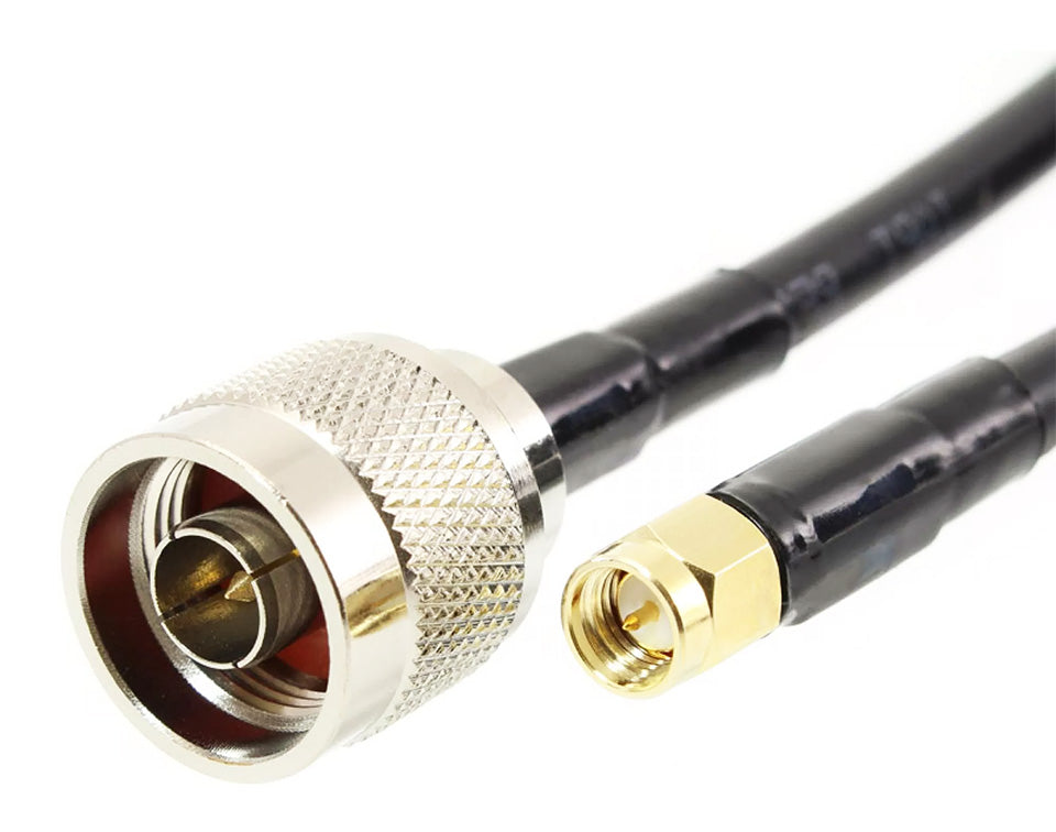 N-type Male to SMA Male Cable 10m