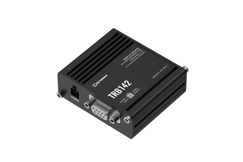 Teltonika TRB142 Industrial Rugged LTE RS232 Gateway