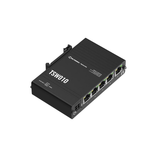 Teltonika TSW010 DIN Rail Ethernet Switch