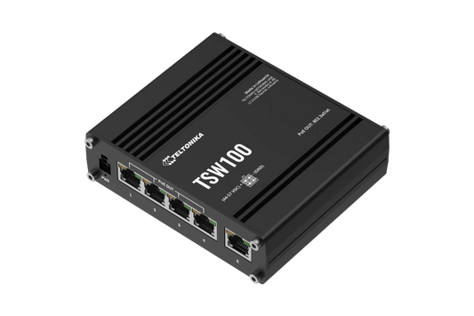 Teltonika TSW100 Industrial POE+ Ethernet Switch