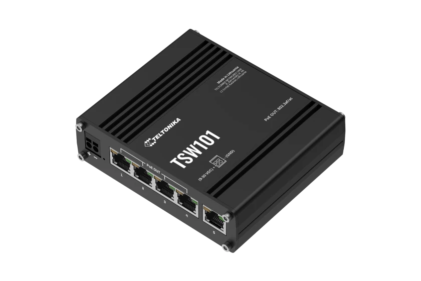 Teltonika TSW101 Automotive POE+ Switch