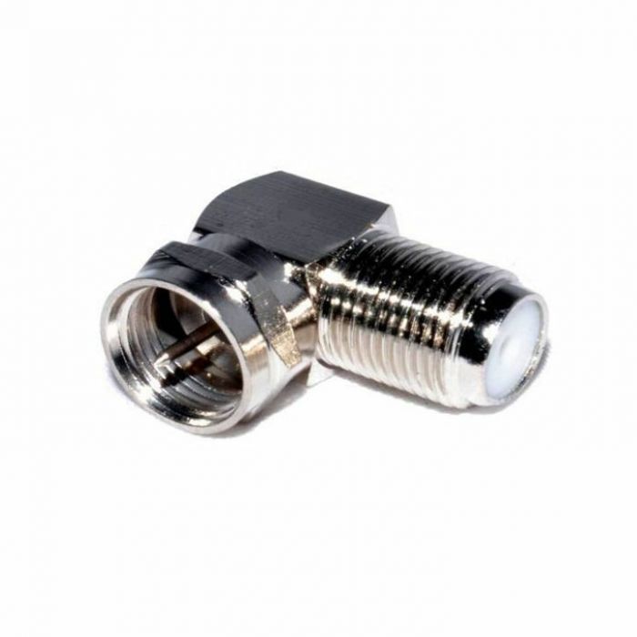 F-Type Female to F-Type Male Right Angle - BULK BUY x 100
