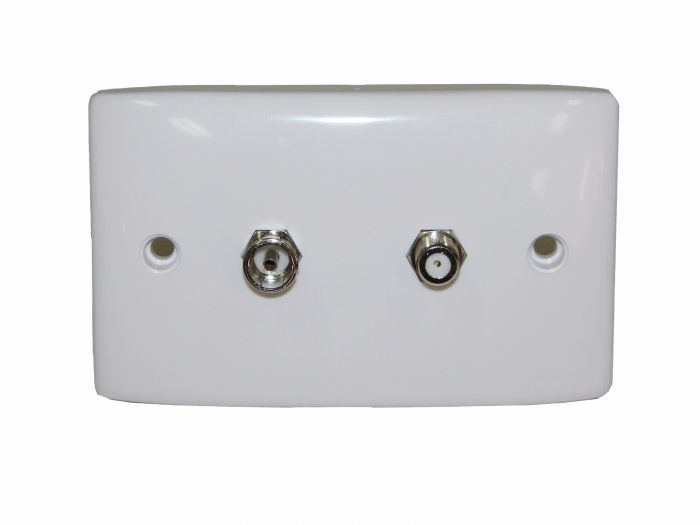PAL and F-type Wall Plate