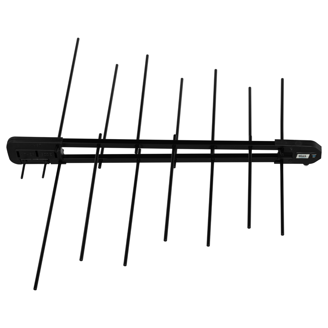 Hills Antenna 01TBV7-4G Tru-Band 7-Element VHF Black Arrow  TV Antenna