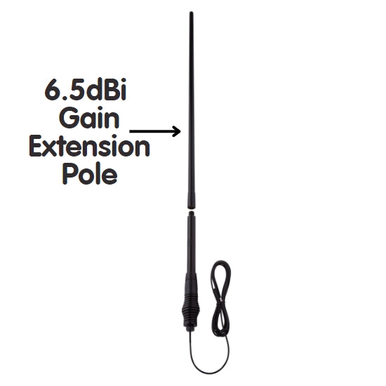 Oricom2-in-1 All-Terrain UHF CB Antenna for Low/High Gain (3dbi/6.5dbi)