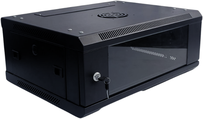 4RU 19" 600mm x 450mm Wall Mount Data Cabinet