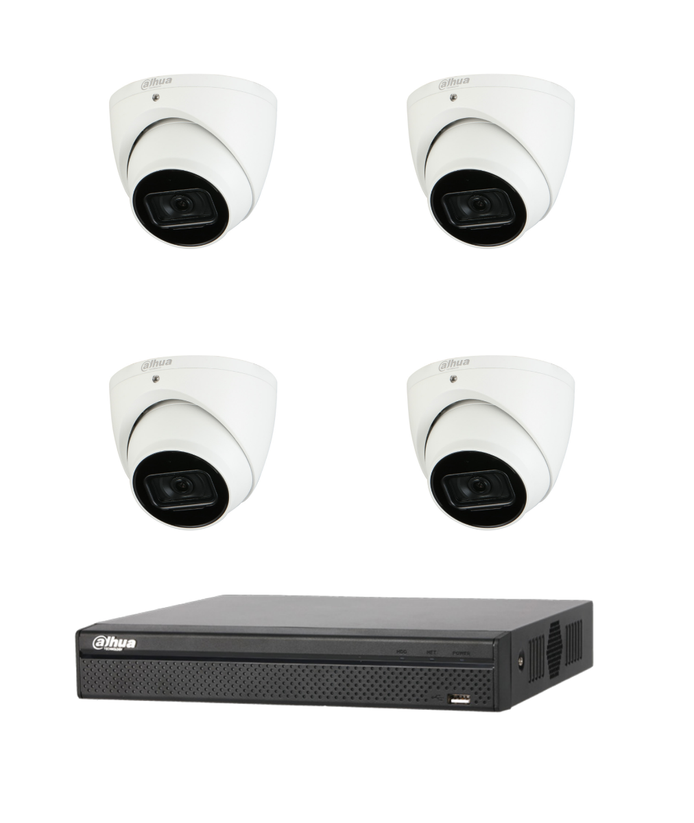 Dahua 8MP 4 Channel CCTV Kit