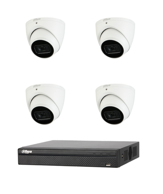 Dahua 8MP 4 Channel CCTV Kit