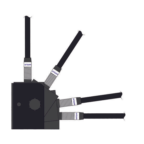 Oricom BR600BK Folding Bull Bar Antenna Mounting Bracket (Black)
