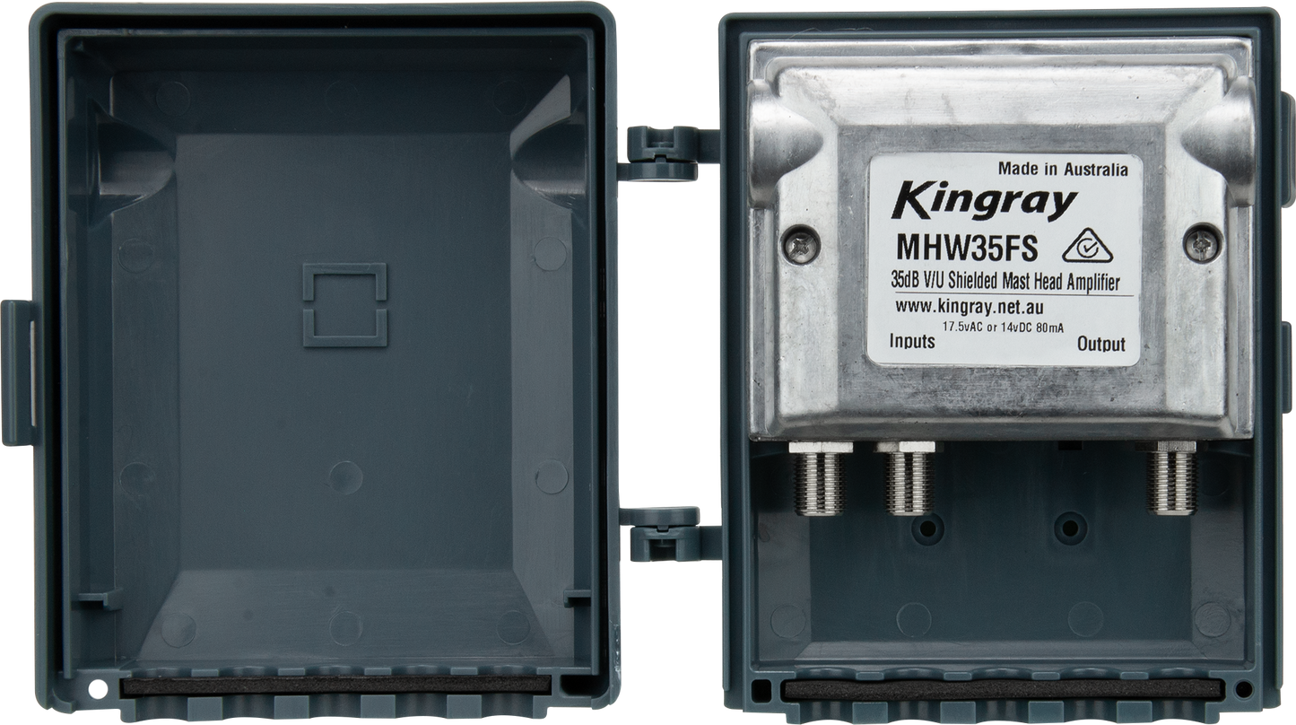Kingray Amplifier 35db MHW35FS with LTE Filter
