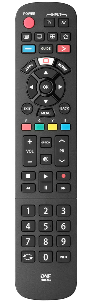 One for All Panasonic TV Replacement Remote Control