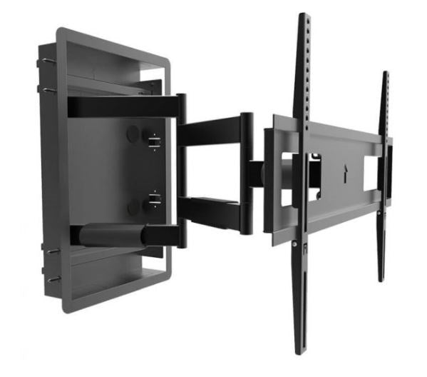 Kanto R500 Recessed Full Motion TV Wall Mount | 46–80" – image 1