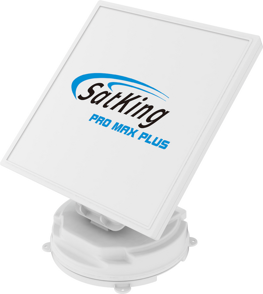 SatKing Pro Max Plus Fully Automatic Motorised Satellite TV System | Caravan & RV VAST Antenna