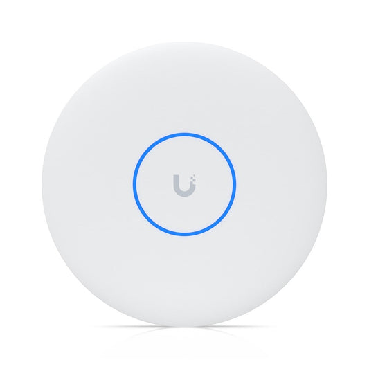 Ubiquiti U7 Pro XGS, Ceiling-mounted 8-stream WiFi 7 AP, Dedicated Spectral Scanning Radio, 10/5/2.5/1 GbE Support, 160 m² Coverage, 500+ Devices
