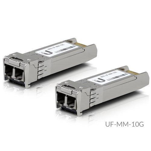 Ubiquiti UFiber SFP+ Multi-Mode Fiber Module 2-Pack