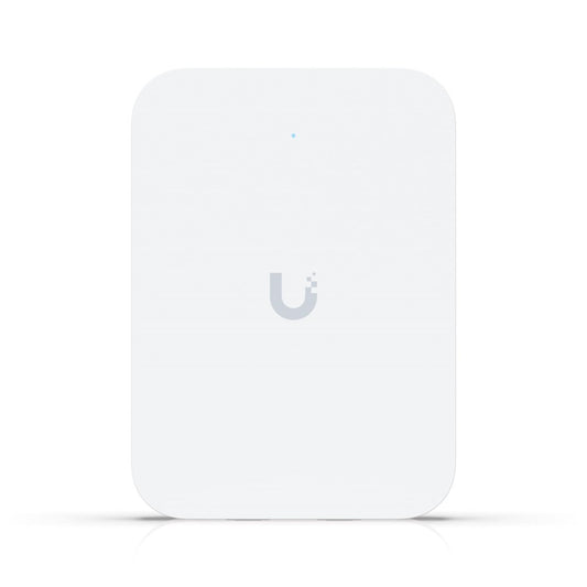 Ubiquiti U7 In-Wall, Wall-mounted WiFi‎ 7 AP, 4 Spatial Streams, Integrated 2.5 GbE PoE Switch, For Hospitality, 115 m² Coverage, PoE/PoE+ Power