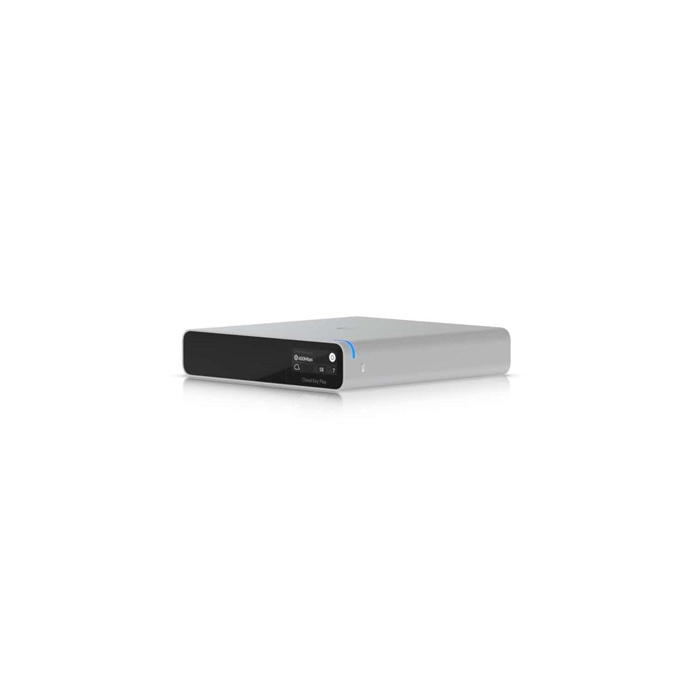 Ubiquiti Cloud Key+, UniFi OS Console Connects To Site Manager, Pre-installed 1TB SSD, Connect & Power via PoE, Optional USB-C Power
