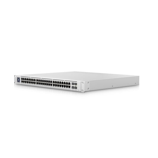 Ubiquiti Switch Enterprise 48-port PoE+ 48x2.5GbE Ports, For Wi-Fi 6 AP, 4x 10g SFP+ Ports For Uplinks, Managed Layer 3 Switch (720W)
