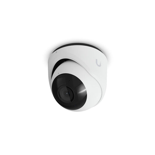 Ubiquiti G6 Turret White, All-weather, Tamper-resistant 4K PoE Camera, A 1/1.8" 8MP Image Sensor, Multi-TOPs AI Engine, 3-axis Manual Adjustment