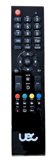 UEC DSD 5000 VAST Satellite Receiver with Remote Control