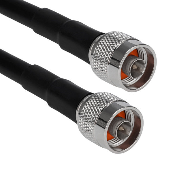 Powertec L-400 N-Type Male to N-Type Male Cable 25m