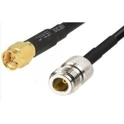 N-Type Female to SMA Male Patch Lead 40cm