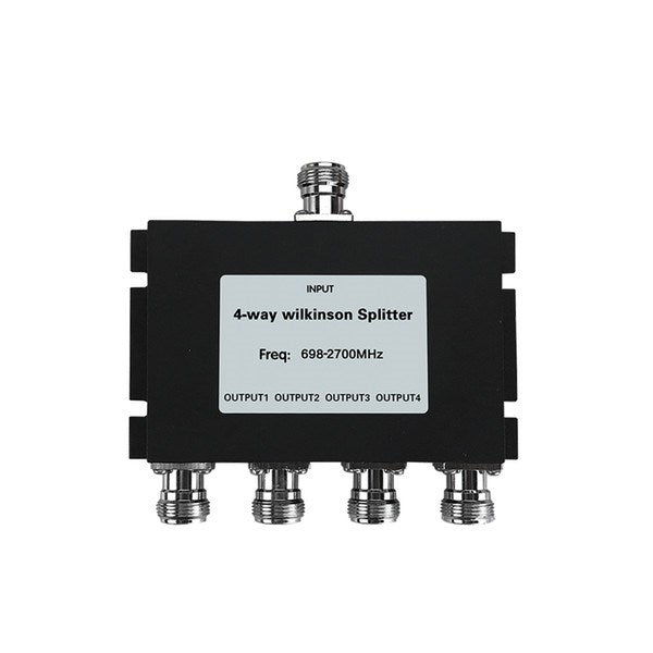 4-Way N-Type Female Wilkinson RF Splitter — S140-4