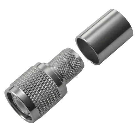 Powertec TNC Male Crimp Connector for L-400 Cable