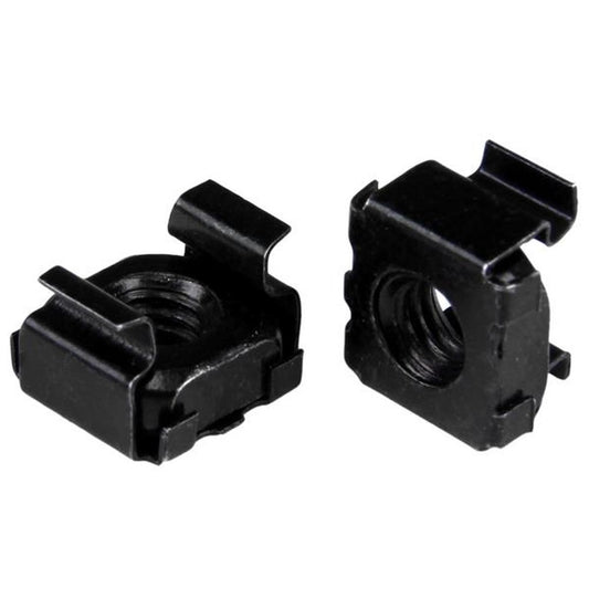 M6 Black Cabinet Cage Nuts | 40 Pack