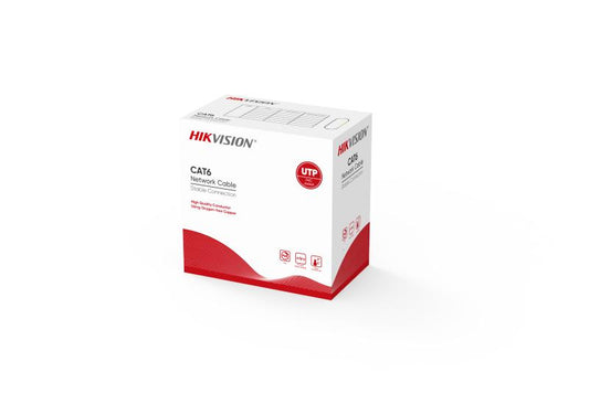 Hikvision CAT6 UTP Network Cable – Yellow – 305m