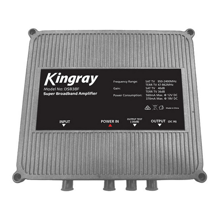 Kingray DSB38F Terrestrial & Satellite Distribution Amplifier