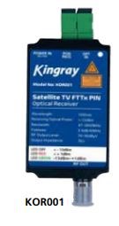 Kingray KOR002 Optical Fibre Receiver – TV and Satellite