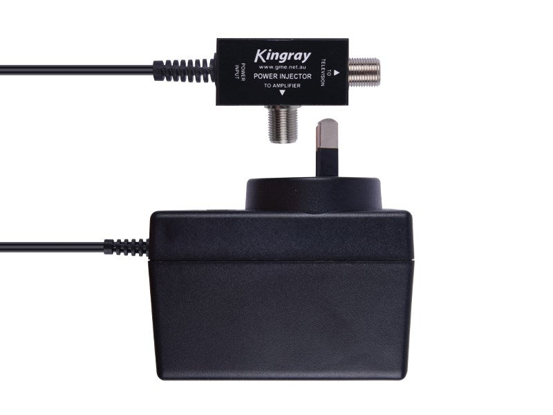 Kingray PSK06F 14V DC Powerpack – F-Type Connections