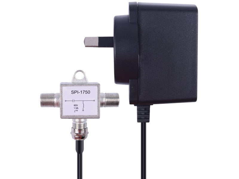 Kingray PSK18F 18V DC 1A Powerpack with F-Type Injector