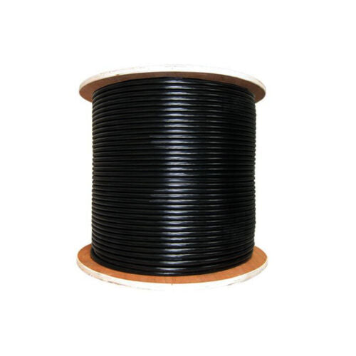 CAT6 Underground Gel Filled Outdoor UV Rated 305m Black Roll