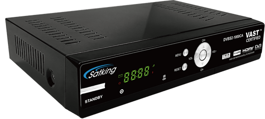 SatKing DVBS2-1000CA VAST receiver front view