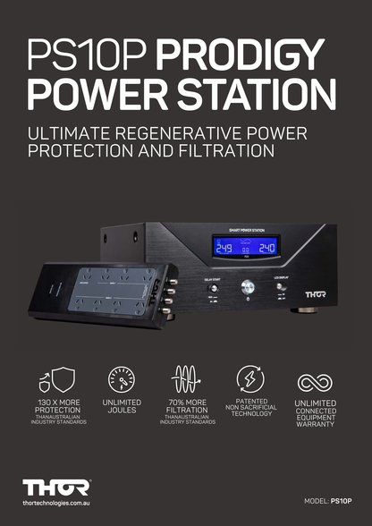Thor PS10P Prodigy 10A Pure Sine Wave Prodigy Power Station