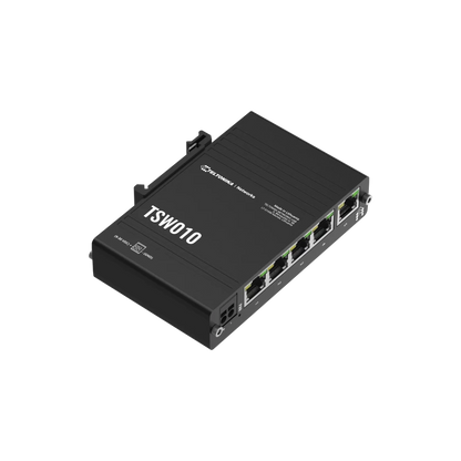 Teltonika TSW010 DIN Rail Ethernet Switch