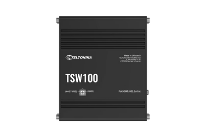 Teltonika TSW100 Industrial POE+ Ethernet Switch