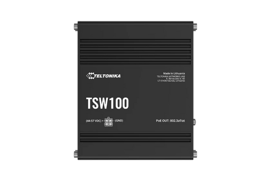 Teltonika TSW100 Industrial POE+ Ethernet Switch